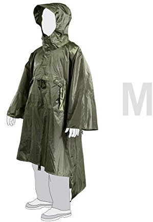 Tasmanian Tiger Herren TT Tac Poncho, Olive, L