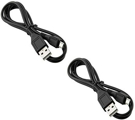 Kabalo Câble de chargeur pour chargeur micro USB-B extra long, PS4 et Xbox One 3M, téléphones intelligents et tablettes - jeu de deux