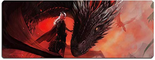 Game of Thrones Tapis De Souris De Jeu De Vitesse |Tapis De Souris XXL | 900 X 400Mm Grand Format |Base De 3 Mm D'Épaisseur | Précision Et Vitesse Parfaites, Q