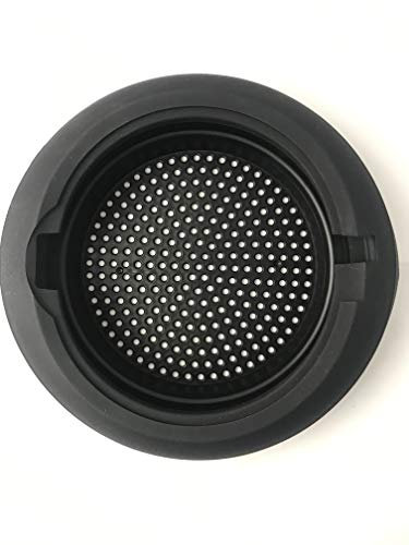 Senya SYCP-028 Panier Vapeur Pliable en Silicone 2L, Compatible avec Le Blender Cook & Ice Version 3, 2 liters, Noir