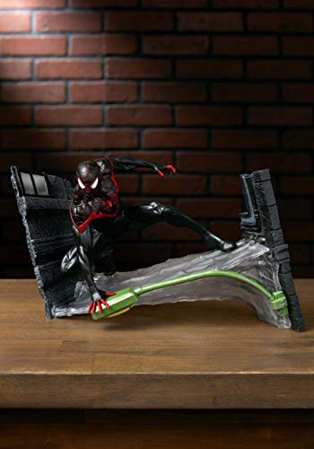 Diamond Select Toys Diamond Select Toys APR202660 Marvel Gallery: Miles Morales Statue, Stern, Schwarz, One Size