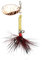 FTM Tornado Spinner 2,3g Evo - Forellenspinner, Forellenköder zum Spinnfischen, Ultralight Spinnköder für Forellen, Farbe:Kupfer
