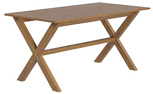 Amazon-Marke: Movian Esstisch, rechteckig, 150 x 85 x 75 cm, massiv / mitteldichte Faserplatte / furnier / Okoumé-Furnier, Natürliche Eiche