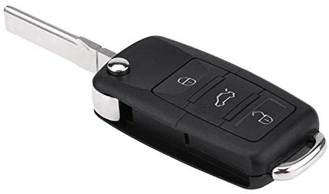 Remote Key Fob 3-Button Car Remote Control Key Fob ID48 Chip 1k0959753G for Golf Year 2004-2009 for Jetta Year 2006-2011 for Seat Toledo 2002-2004