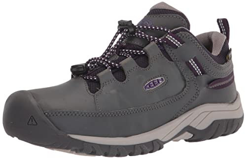 KEEN Unisex Kinder Targhee Low Water_Proof Wanderstiefel, Magnet Tillandsia Purple, 34 EU