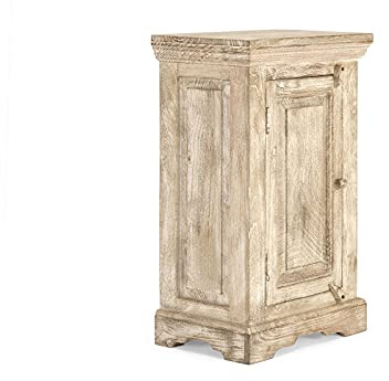 Woodkings® Bad Unterschrank Pattina Massivholz Mango Natur rustikal Echtholz Badmöbel Badezimmerunterschrank Badschrank