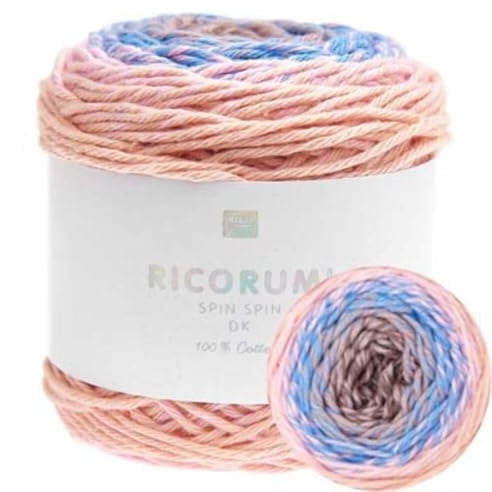 Ricorumi Spin Spin 50 g Colour 21 Ethno Fine Cotton for Crocheting Amigurumi Figures from the New Ricorumi Books