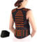 Adults Self Heating Magnetic Therapy Posture Corrector Corset Vest Full Back Shoulder Waist Neck Brace Lumbar Support For Women & Men Pain Relief (Color : Black, Size : L/Large)