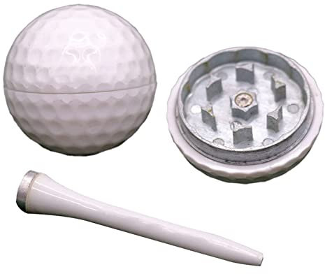 OJDXDY Golfball-Gewürzmühlen-Set, 3-teilig, tragbar, kreatives Geschenk für Vater, Opa