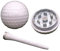 OJDXDY Golfball-Gewürzmühlen-Set, 3-teilig, tragbar, kreatives Geschenk für Vater, Opa