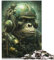 Puzzle für Erwachsene, Biomechanischer AFFE, Puzzle für Erwachsene, 1000 Teile, geeignet für Erwachsene und Kinder ab 12 Jahren, Papppuzzle, Lernspiel, Größe: 26 x 38 cm