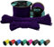 EdcX 2 mm Nylon Paracord 275 (15, 30, 50 and 100 m)– 100% Nylon Rope, 3-Strand Cord, Nylon Cord 2 mm in Many Colours (Purple, 30 m)