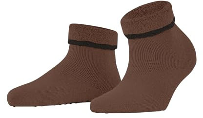 ESPRIT Damen Stoppersocken Cozy W Hp Wolle rutschhemmende Noppen 1 Paar, Braun Cinnamon 5862, 39/42 EU