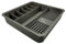 Generic Impact bit holder insert for Milwaukee PACKOUT Low Profile Organizers (7 Compartment + 110 Bit) (Industrial Gray), M-POL-7-110