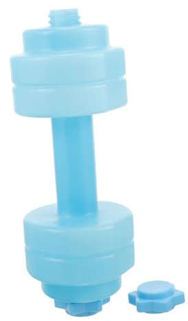 POPETPOP Dumbbell Water Cup Running Sports Water Bottle Dumbbell Mug Creative Dumbbell Shape Drinking Bottle Dumbbell Modeling Water Bottle Weight Water Bottle Dumbbell Bottle re-usable
