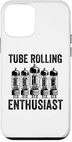 iPhone 12 mini Vacuum tube Amp Amplifier Analog Audio Electron Valve Guitar Case