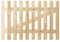 Premier Garden Supplies Made-To-Measure Wooden Picket Pale Pedestrian Garden Gate Height Size upto 3ft (90cm) by Widths between 4.5ft (121cm) to 4.5ft (135cm)