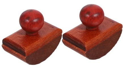 SHOWERORO 2 Stück Hölzerner Schreibtisch Tintenlöscher Saugfähiger Kippwischer Schnelltrocknendes Schreibzubehör Für Kalligrafie Und Füllfederhalter