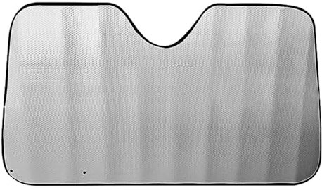 Parasol Coche Delantero,Parasol Luna de Coche Metalizado Cortina Reflectante para Vehículo Protección Rayos UV Parabrisas, Protector Solar Camionetas, Todoterrenos, Furgonetas (130x60cm)
