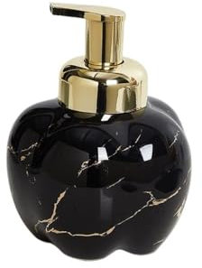 Dispensador de loción, Botella espumadora, Botella dispensadora de cerámica, espumador, jabón de Manos, Botella de Prensa, Estante de jabón de Estilo nórdico de Lujo lig