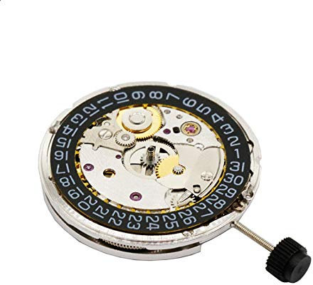 OLSKFUH Automatisches mechanisches Uhrwerk, analog, 3-Uhr-Datum, Uhrwerk, Uhrenzubehör für ETA 2824-2 Zeiger