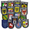 Patch Force - Polizei Patch (farbig) Bundespolizei - Als Abzeichen für Polizeiuniform, Schutzweste, Einsatztasche, Jacke oder Rucksack - 3D rubber klett patch