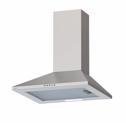CATA Campana Extractora VK 5000 X Control Mecánico 3 Niveles Extracción 480 m3/h Nivel Sonoro 56 dB Motor K10 Consumo 110 W Iluminación Led Color Inox