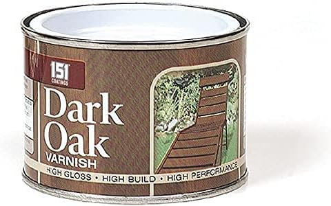 ASA® 151 Coatings Varnish Dark Oak Gloss Finish for Interior & Exterior High Gloss High Quality High Performance No Runs High Build Finish 180ml