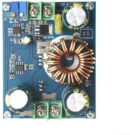 MPPT - Regulador de voltaje solar (600 W, 12-80 V, ajustable, con protección contra cortocircuitos de corriente constante, para fuentes de alimentación para portátiles, baterías externas y sistemas de