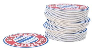 FC Bayern Bierdeckel Emblem 50 Stück