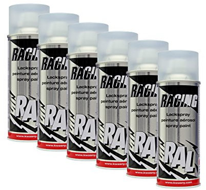 KWASNY_bundle 6X Kwasny Auto-K Racing Spray Klarlack Matt 400ml 288123