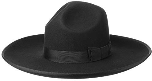 Hut Wollfilz Zimmermann Filzhut Wollfilzhut Wollhut (60 cm - schwarz)