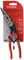 KNIPEX Tools - Angled Long Nose Pliers (9O21-150SBA)