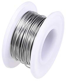 sourcing map Resistencia de calentamiento de 0,7 mm, 21 AWG, alambre de nicromo para elementos calefactores, 10 m