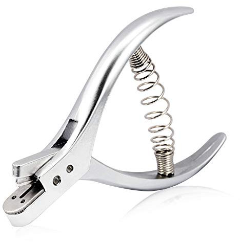 SPEEDWOX Lochstanzzange für Uhrenarmbänder, 10,2 cm, Nähzange, Designer, Schneiderwerkzeug, zum Herstellen von Kerben, Markierungen auf Papp-Eichenanhänger und Papiermustern