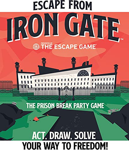 The Escape Game: Escape from Iron Gate | Goliath Games | Family Games | For ages 13+ | For 3-8 players
