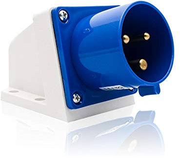 Stecker Caravan 3-polig 32A 240V #523 Drehstrom Stecker Steckdosen Starkstrom IP44 Industrielle Nutzung