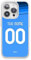 MYCASEFC Coque Football Personnalisable Ronnie et Messi Samsung Galaxy Xcover 3 en Silicone. Housse de Foot pour Smartphone personnalisée et fabriquée en France en TPU