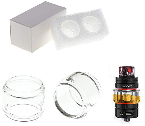 2x Ersatzglas 5ml für SMOK TFV16 Lite Tank Bulb Glas Pyrex Tube Glastank Ersatz TFV 16 Lite