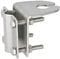 Truck Antenna Mirror Mount Bracket by Heavy Duty Stainless Steel Side Rail Mast Clamp Mount Accepted UHF-F, SO-239, 3/8 x 24 CB Stud, N-Female Connector for Amateur Ham, CB, TV, Mobile Antenna