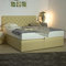 PAARA Boxspringbett London | Chesterfield-Optik | Antirutsch-Matten | Royal-WS® Taschenfederkern Matratze mit GELAX® Topper Kern | Made in Germany (200 x 200 cm)