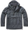 Brandit Stephen Windbreaker warmes Fleece-Innenfutter anthrazit Gr. 3XL