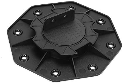 Yakimz Stelzlager 20 Stück Stellfuss höhenverstellbar 18-30mm Plattenlager - Stelzlager für Terrassendielen-Unterkonstruktion Holz, WPC und Stein