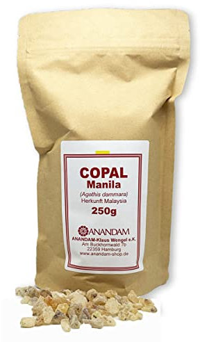 Copal Manila – Agathis Dammara – 250 g – Reines Räucherharz in Granulatform