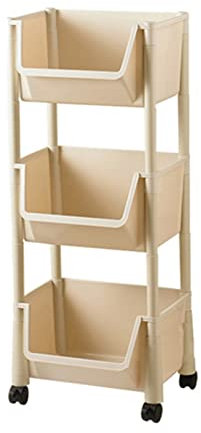 Rejilla para microondas Estante de plástico for verduras de cocina, estante multicapa for verduras de suelo a techo, cesta de verduras, cesta de almacenamiento, suministros for el hogar Estante de alm