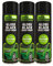 AutoTek Gloss Black Multi-Purpose Multi-Purpose Aerosol Spay Paint 500mlx3