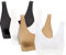 PBE 4 Pack Super Comfort Bra, Thick Double Material Women's Sleep Bras, Sports Bra, Premium Quality, Seamless, No Wires! - 4 Pack Black/White/Nude/White - Medium