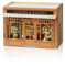 Cuteefun Kit de Casa en Miniatura de Bricolaje para Adultos para Construir, Modelo de Casa de Manualidades con Muebles y Herramientas, Haz tu Propio Regalo(Café y Panadería)