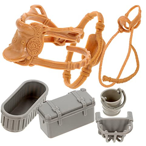 Hohopeti Holzspielzeug Bauernhof Für Junge Mädchen Bausatz Zum Zusammenbauen Mit Tieren Und Zubehör Lernspielzeug Für Bauernhofspielzeug Und Mikrolandschaftsgestaltung