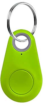 Generisch Lot de 2 chariots de courses à roulettes en acier inoxydable amovible - Porte-clés S - Mini porte-clés en peluche - Gravure amour, vert, M